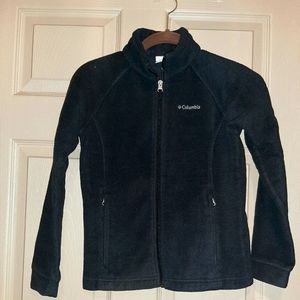 kids Columbia fleece jacket size 10 / 12